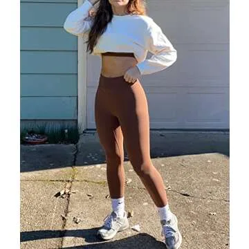 TomTiger High Waist Yoga Pants for Women - Butt Lifting Leggings