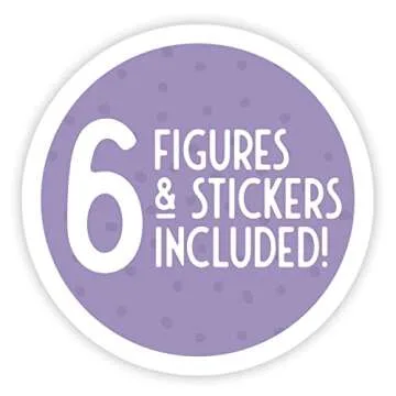 Disney Mickey Mouse 6-piece Pre-Filled Easter Eggs, Easter Gifts and Basket Stuffers, Officially Licensed Kids Toys for Ages 3 Up by Just Play