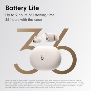 Beats Studio Buds + True Wireless Noise Cancelling Earbuds