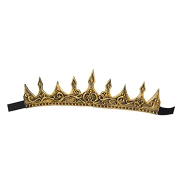 Yilistore Royal King Crown for Halloween and Cosplay