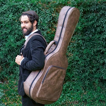 Cahaya Acoustic Guitar Case Hardshell Lightweight Waterproof