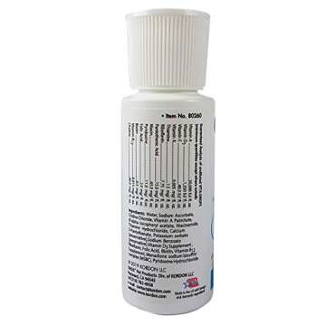 Oasis Hamster Vita-Drops All-in-1 Multivitamins - Daily Vitamin Supplement Supports Healthy Bones & Teeth, Joints & Digestion, Promotes Healthy Skin Coat, Orange Flavor, 2-Ounces