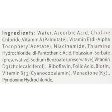Oasis Hamster Vita-Drops All-in-1 Multivitamins - Daily Vitamin Supplement Supports Healthy Bones & Teeth, Joints & Digestion, Promotes Healthy Skin Coat, Orange Flavor, 2-Ounces