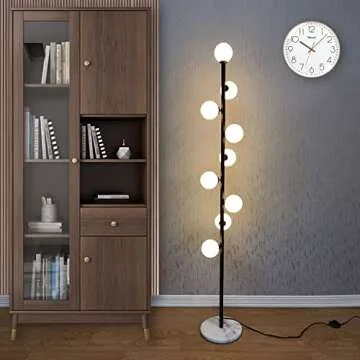 Elegant Hsyile Black Floor Lamp for Home & Office