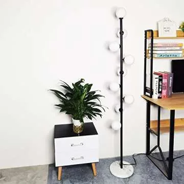 Elegant Hsyile Black Floor Lamp for Home & Office