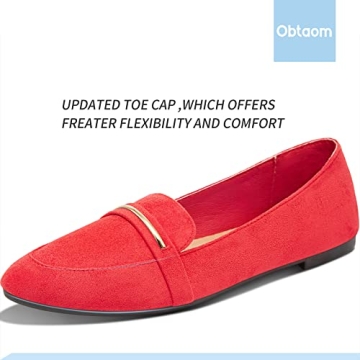 Stylish Women's Pointy Toe Loafer Flats for Work and Play