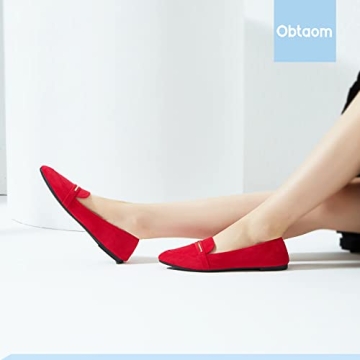 Stylish Women's Pointy Toe Loafer Flats for Work and Play