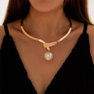 Your Always Charm Gold Chunky Necklace for Women
