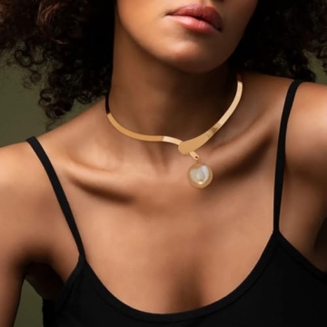 Your Always Charm Gold Chunky Necklace for Women