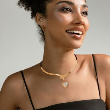 Your Always Charm Gold Chunky Necklace for Women