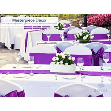 Royal Imports Flower Glass Vase Decorative Centerpiece for Home or Wedding - Oblong Rectangle Shape, 12" Long, 4" Hx4 W Opening, Clear