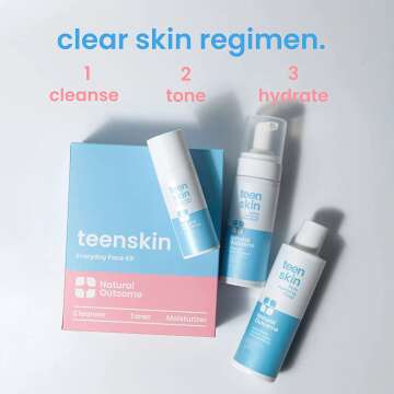 Teen Skin Care Kit - Clear Skin for Boys & Girls
