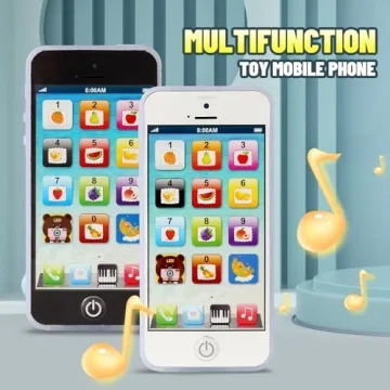 Cooplay Baby IQ Phone Toy with Music & Lights for Kids