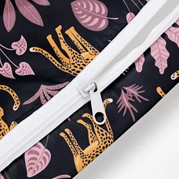 zcyxuuw 2 Pcs Wet Bag, Wet Dry Bag, Wet Bag for Swimsuit, Travel, Beach, Pool, Diapers, Dirty Yoga Gym Clothes, Toiletries, Makeup Bag, Banana Fruit Decor Banana Lover Gift for Women s.