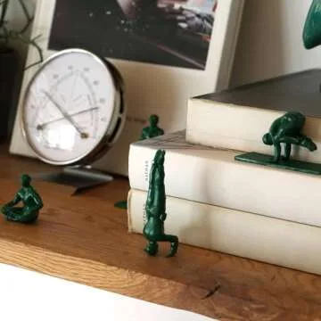Yoga Joes Series 1 - Comes in 9 Yoga Poses - Packaged in Mini Yoga Decor Box - Yoga Figurines Made of High ABS Plastic - 1-3 Inches Yoga Statues - Yoga Gifts