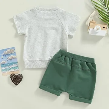 Stylish fhutpw Baby Boys Summer Outfits for Toddlers