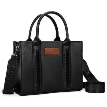 Wrangler Trendy Women Purses Handbags and RFID Blocking Wallets Set