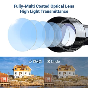 ESSLNB Astronomy Telescopes with Adjustable Tripod and Phone Adapter