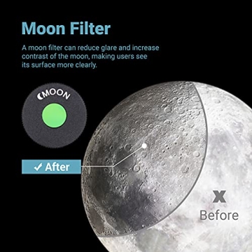 ESSLNB Astronomy Telescopes with Adjustable Tripod and Phone Adapter