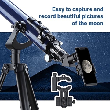 ESSLNB Astronomy Telescopes with Adjustable Tripod and Phone Adapter