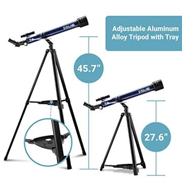 ESSLNB Astronomy Telescopes with Adjustable Tripod and Phone Adapter