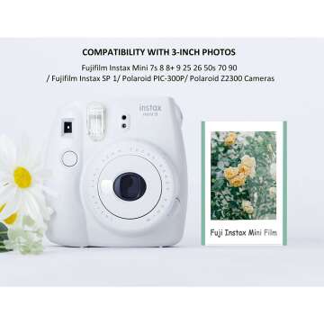 Colorful WINKINE Instax Polaroid Picture Frames Set