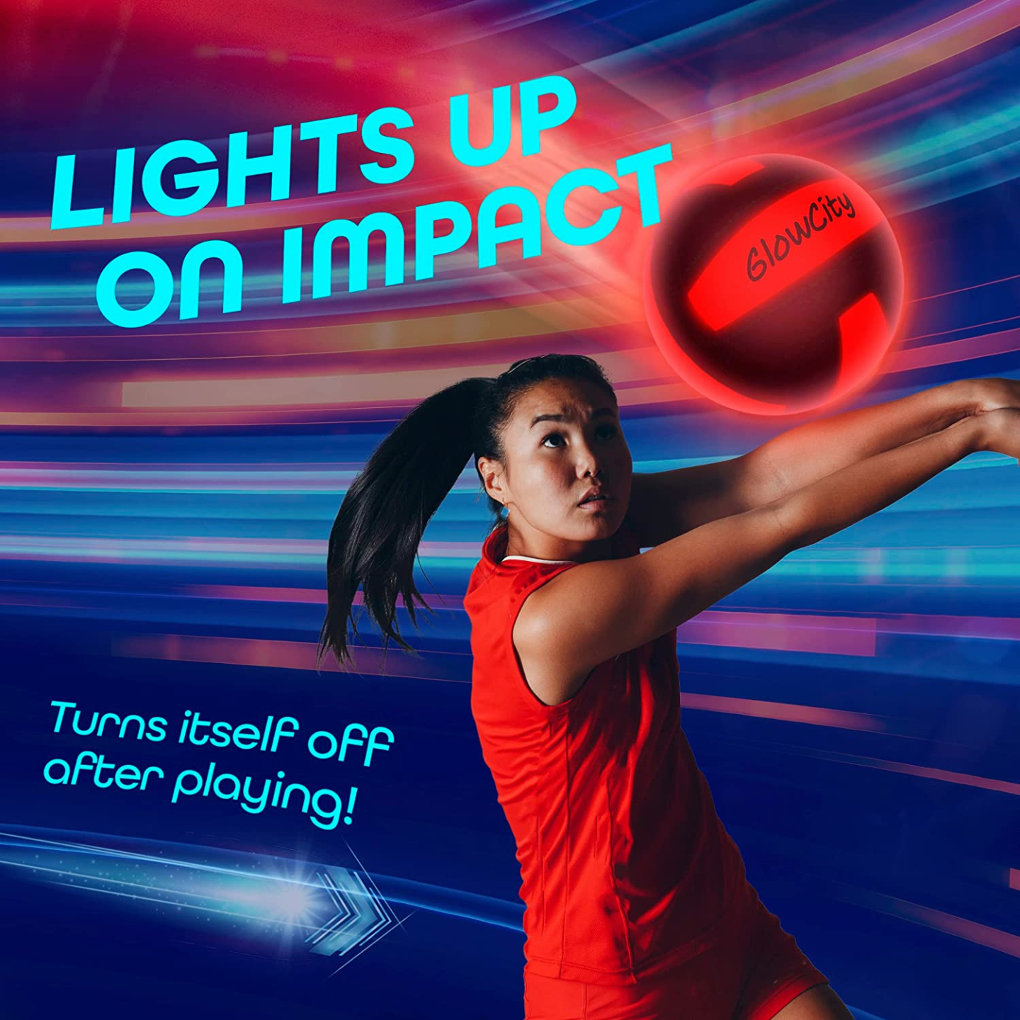Glow-in-the-Dark Volleyball