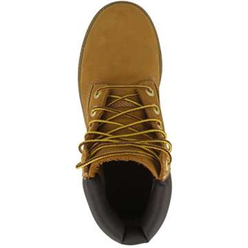 Timberland 6" Premium Waterproof Boot Core (Big Kid), Wheat Nubuck, 36 US Unisex