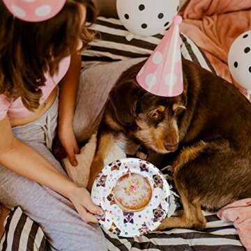 96 Pcs Dog Birthday Party Supplies for 24 Guests