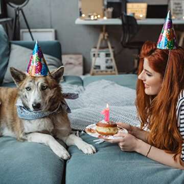 96 Pcs Dog Birthday Party Supplies for 24 Guests