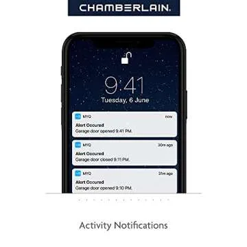 Chamberlain B2405 Quiet Wi-Fi Garage Door Opener, Wireless Keypad - Quantity 1