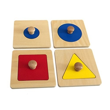 Montessori Shape Puzzle for Toddlers - Educational Fun