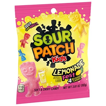 SOUR PATCH KIDS Lemonade Fest - Bulk Chewy Candy