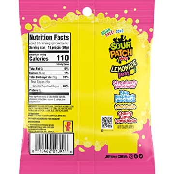 SOUR PATCH KIDS Lemonade Fest - Bulk Chewy Candy