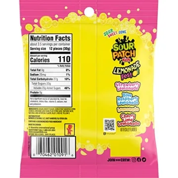 SOUR PATCH KIDS Lemonade Fest - Bulk Chewy Candy