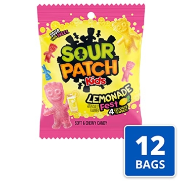 SOUR PATCH KIDS Lemonade Fest - Bulk Chewy Candy