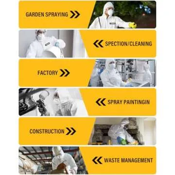 Disposable Hazmat Suit for Safe Home and Industrial Use