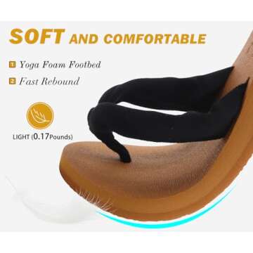 Kuailu Women’s Comfortable Sandals for Summer & Travel