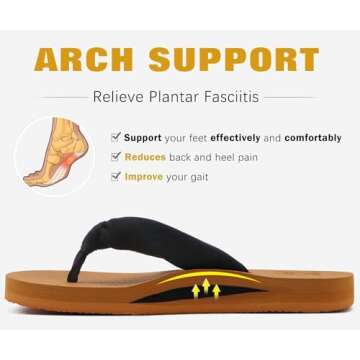 Kuailu Women’s Comfortable Sandals for Summer & Travel