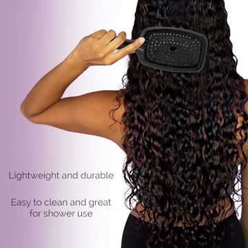 Curl Keeper Flexy Brush - Lightweight Detangling Tool