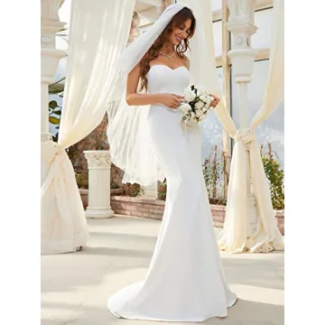 Ever-Pretty Sweetheart Off the Shoulder Mermaid Dress