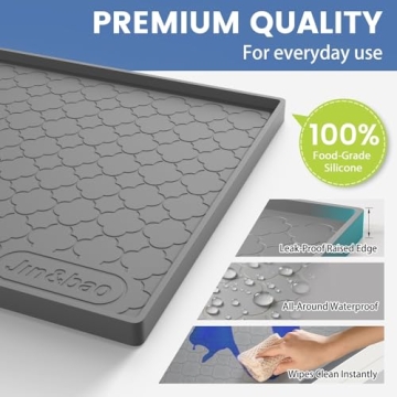 Jin&Bao Waterproof Under Sink Mat - Multi-Purpose Cabinet Protector