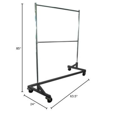 Heavy-Duty Adjustable Garment Rack for Any Occasion