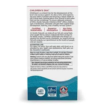 Nordic Naturals Children’s DHA, Strawberry - Omega-3s for Kids