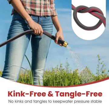 Haeteir 50ft Lightweight Kink-Free Garden Hose