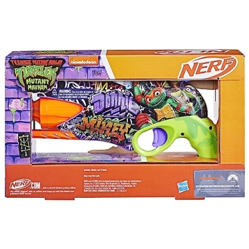 Nerf TMNT Blaster with 10 Darts Perfect for Kids