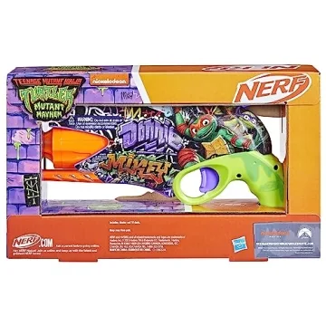 Nerf TMNT Blaster with 10 Darts Perfect for Kids