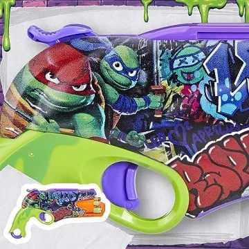 Nerf TMNT Blaster with 10 Darts Perfect for Kids