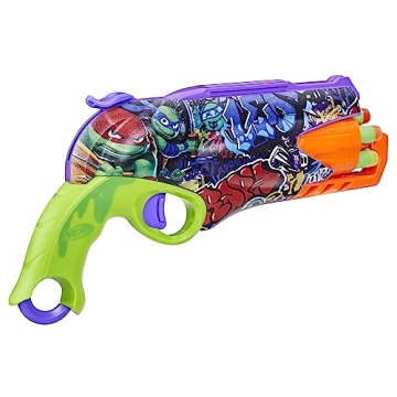 Nerf TMNT Blaster with 10 Darts Perfect for Kids