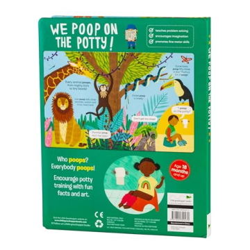 We Poop on the Potty Book - Fun Potty Training Guide for Kids